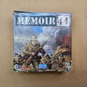 Memoir '44 Board Game (Days of Wonder) - INCOMPLETE - For Parts/Replacement
